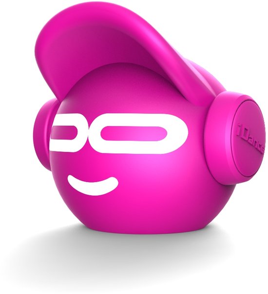 Bluetooth Speaker iDance Beat Dude Mini Roze 5W Draagbaar Helder Geluid 4 uur batterij