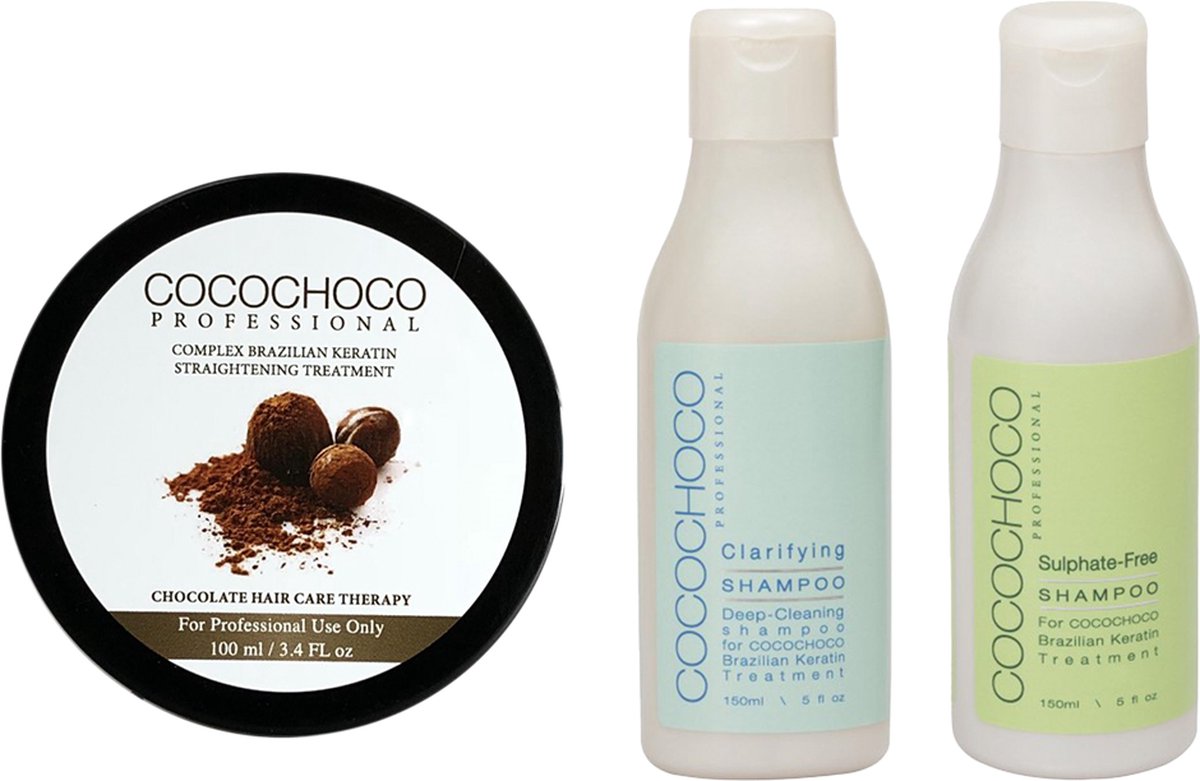 Cocochoco Original 100ml Set met 2x 150ml shampoo