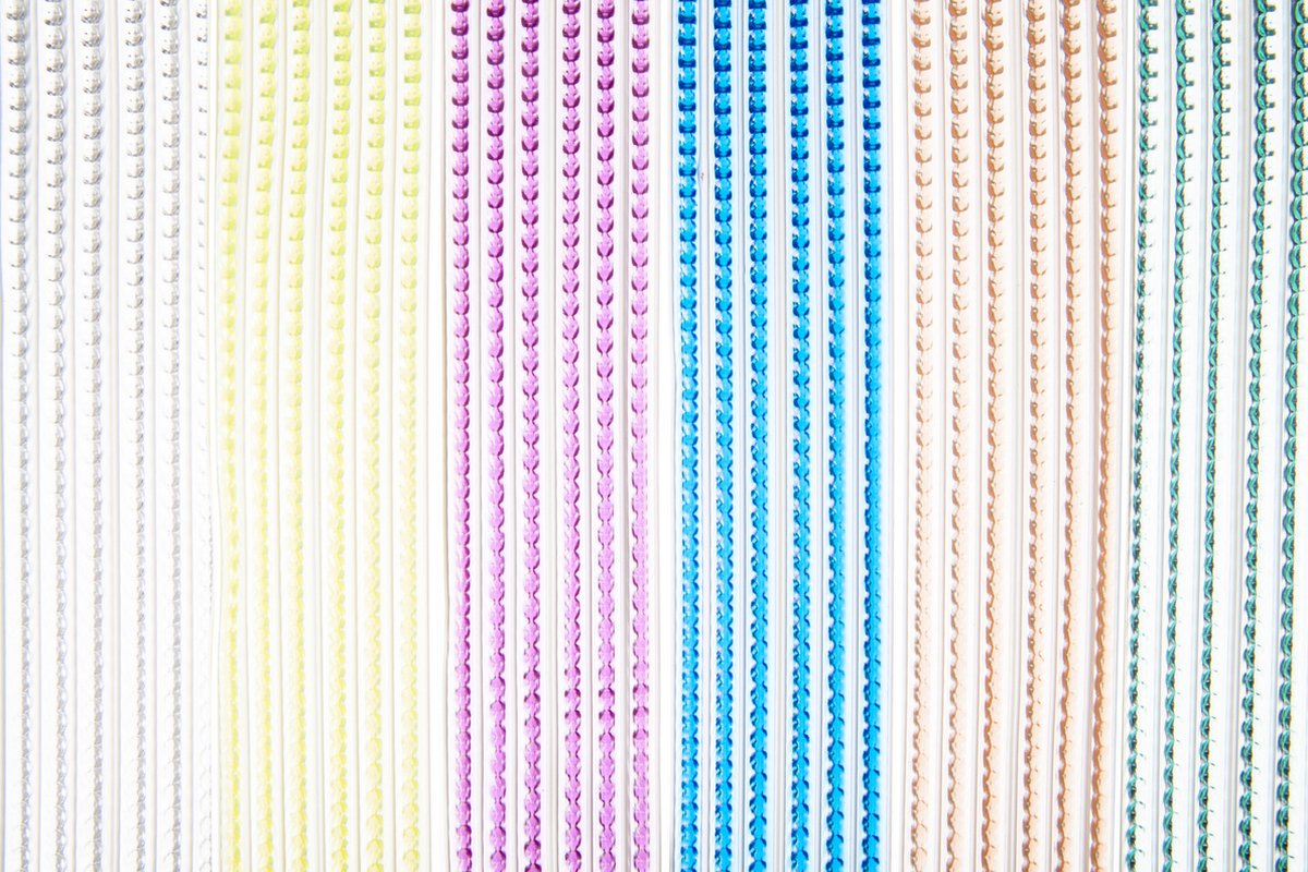 2.Lif Vliegengordijn Saba - Hordeuren - 93x220 cm Multi-Color
