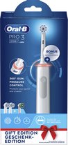 Bol.com Oral-B PRO 3 3700 Volwassene Roterende-oscillerende tandenborstel Wit aanbieding