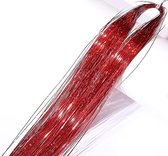 Hair Tinsels Sparkling red #25