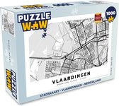 Puzzle Plan de la ville - Vlaardingen - Pays- Nederland - Puzzle - Puzzle 1000 pièces adultes - Carte