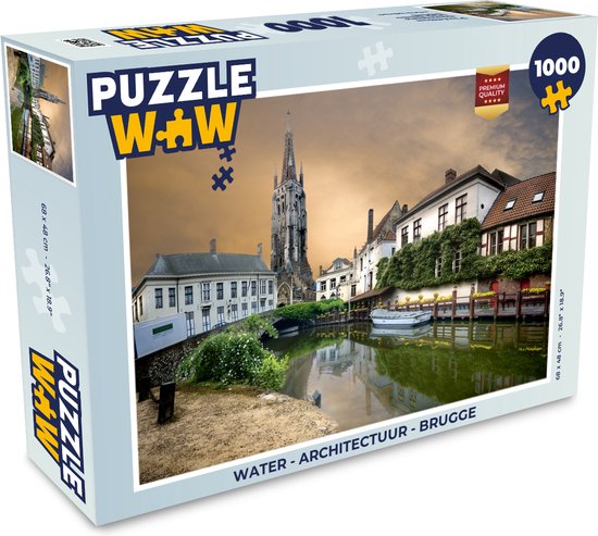 Puzzel Water - Architectuur - Brugge - Legpuzzel - Puzzel 1000 stukjes  volwassenen | bol.com