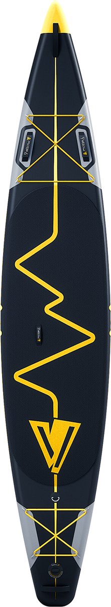 Stand Up Paddle board - SUP BOARD YellowV opblaasbaar (13 voet / 400 cm) Heartbeat 13 "Tugela" - sport
