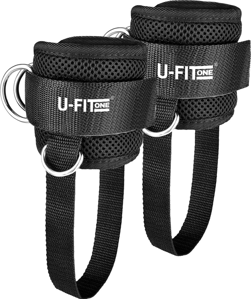 U Fit One 2 Stuks Ankle Strap Fitness Enkelband Ankle Cuff Strap