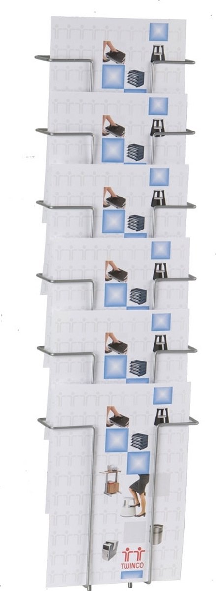 wand-brochurehouder-draadmodel-6-vakken-a4-folderhouder-folderrek-a4