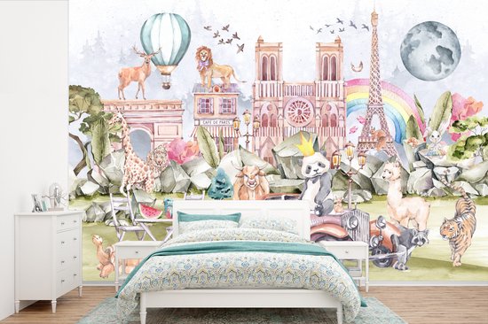 Fotobehang Parijs - Breedte 390 cm x hoogte 260 cm