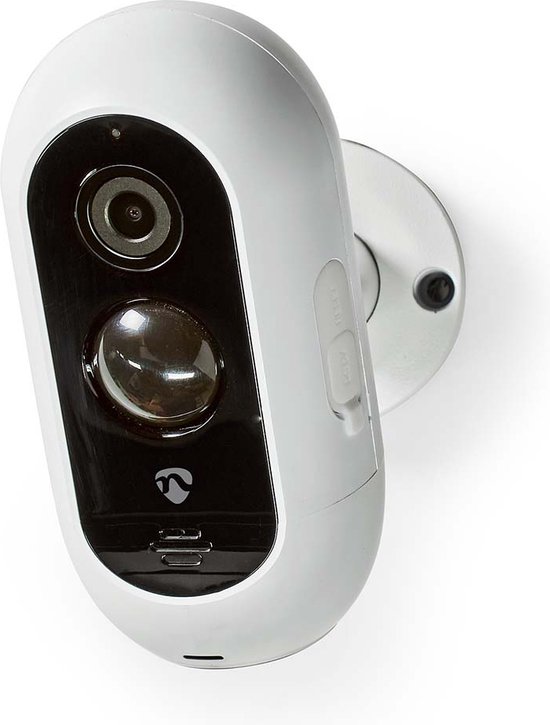 Nedis SmartLife Camera voor Buiten - Wi-Fi - Full HD 1080p - IP65 - Max.  batterijduur:... | bol.com