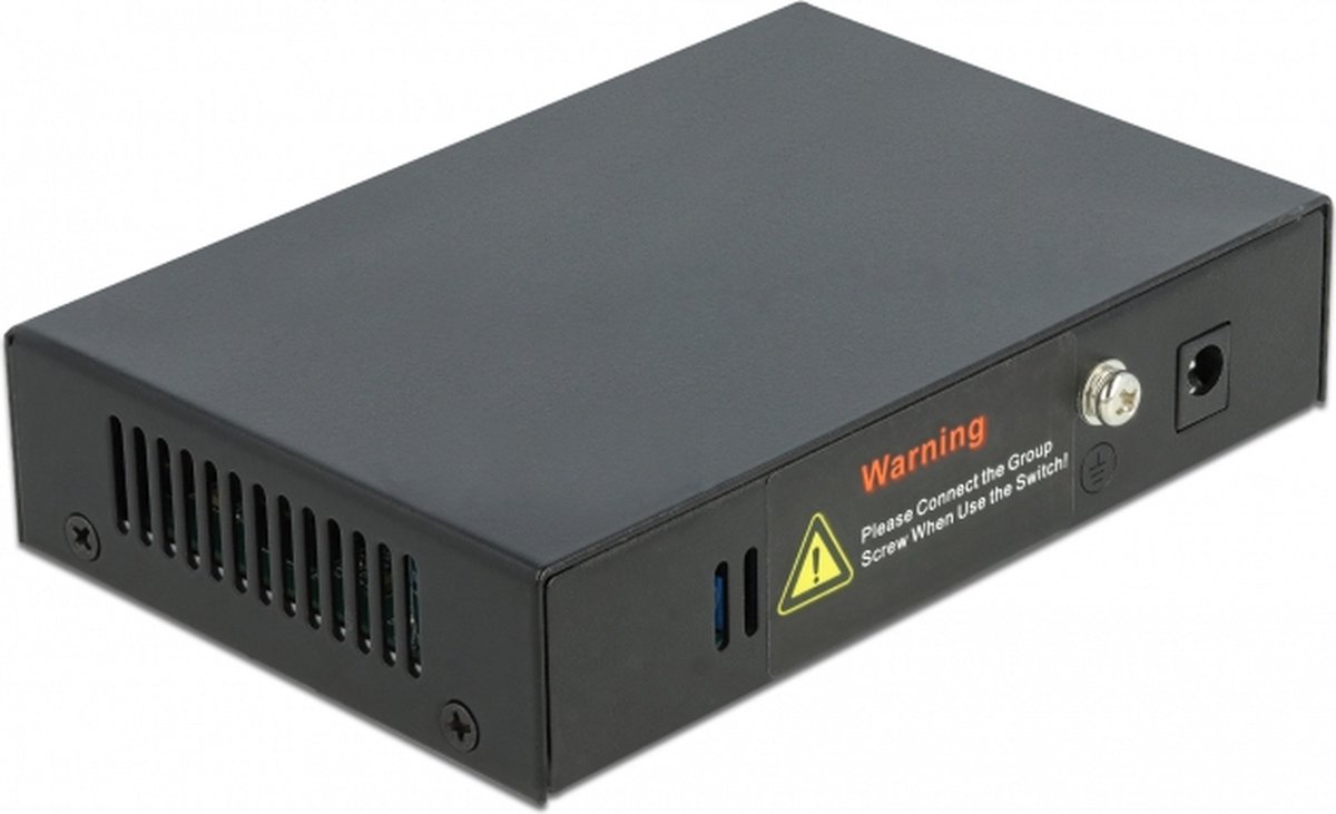 DeLOCK Gigabit Ethernet Switch 4 Port PoE + 1 RJ45 thumbnail 3