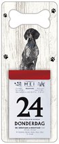 Scheurkalender 2024 Hond: Braque d Auvergne