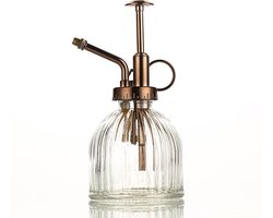 MHT Plantenspuit Glas - Wit - Vintage - 230 ml - Spray - 6 Kleuren - Water Verstuiver
