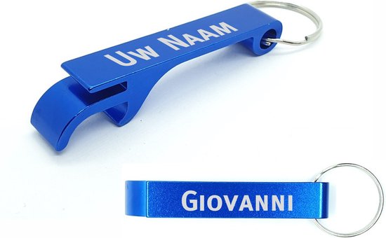 Bieropener Met Naam - Giovanni