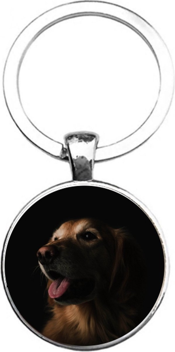 Sleutelhanger Glas - Hond