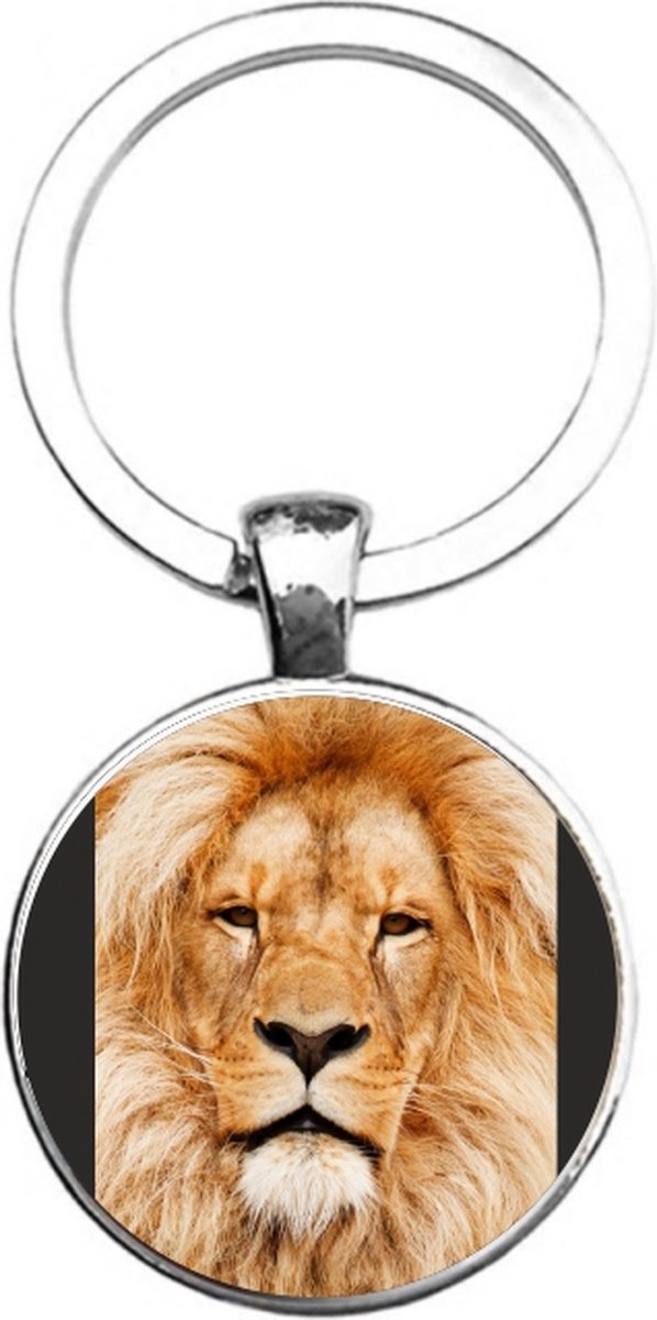 Sleutelhanger Glas - Leeuw