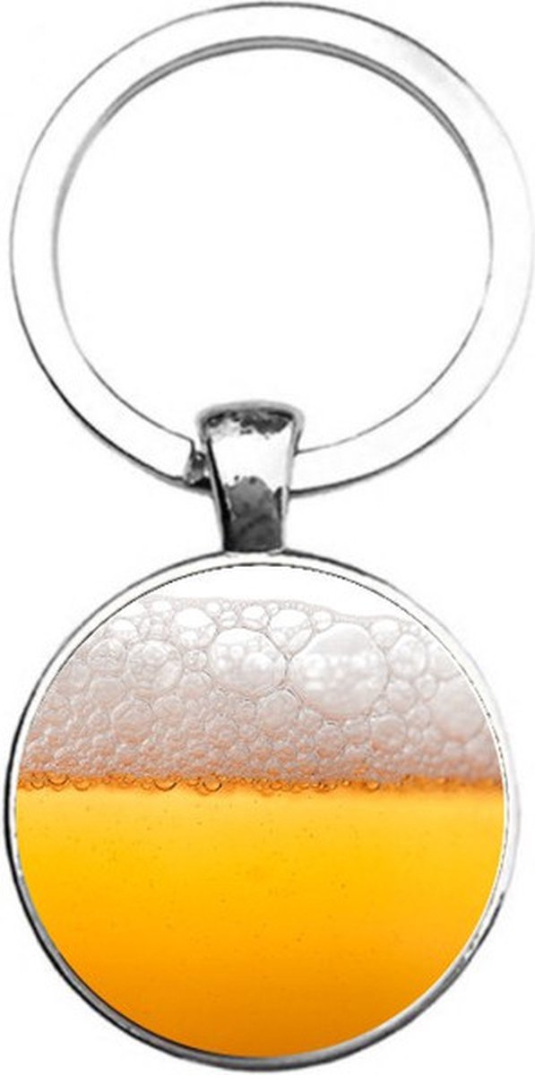 Sleutelhanger Glas - Bier