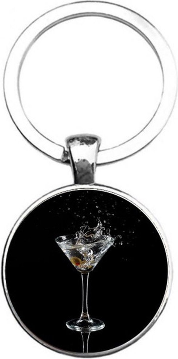 Sleutelhanger Glas - Cocktail