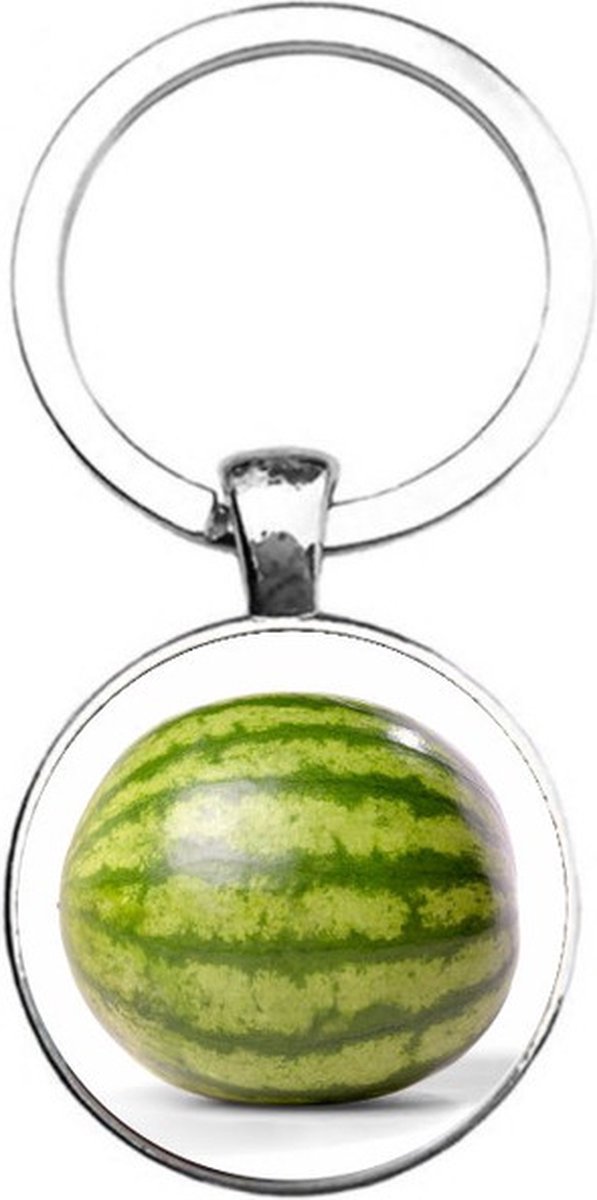 Sleutelhanger Glas - Watermeloen
