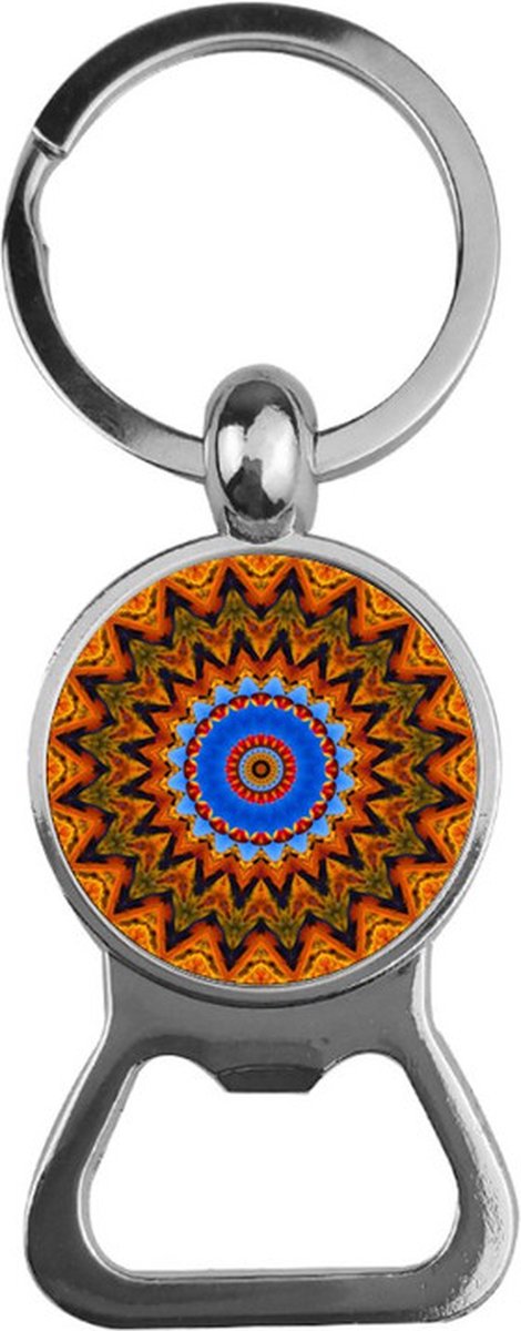 Bieropener Glas - Mandala