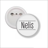 Button Met Speld 58 MM - Nelis