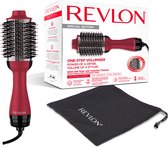 Revlon RVDR5279UKE - Volume- en droogborstel in 1 (2 in 1) - Titanium geschenkset - Inclusief etui