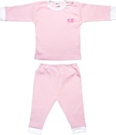 Beeren Bodywear Jongens Pyjama Stripe - Roze - Maat 74/80