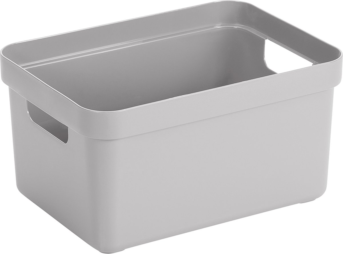 Sunware opbergbox Sigma Home 13L lichtgrijs 352x253x183mm