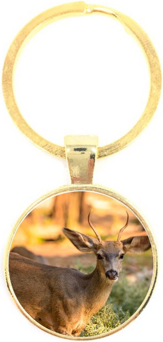 Sleutelhanger Glas - Hert