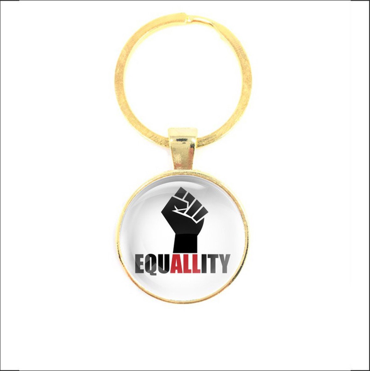 Sleutelhanger Glas - Equallity
