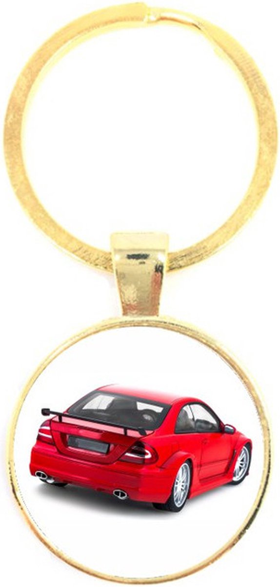 Sleutelhanger Glas - Auto