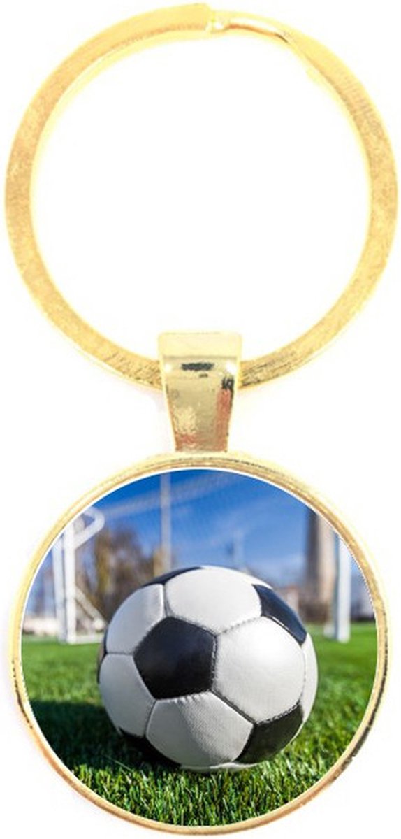 Sleutelhanger Glas - Voetbal
