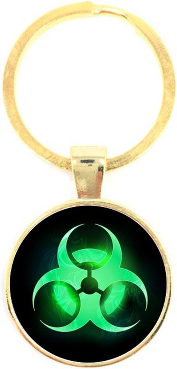 Sleutelhanger Glas - Toxic