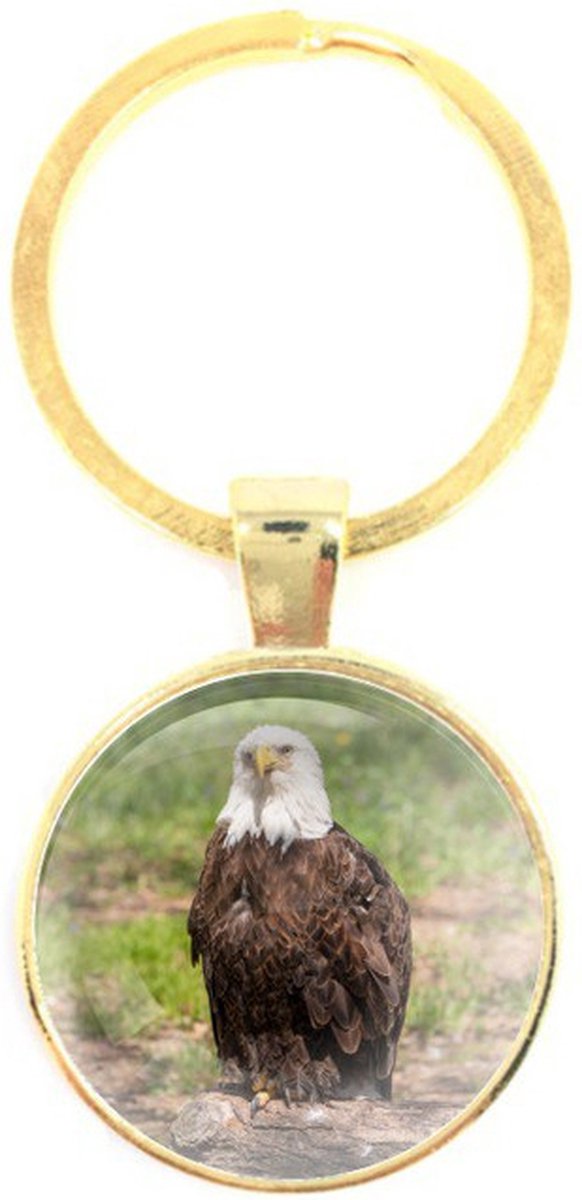 Sleutelhanger Glas - Adelaar