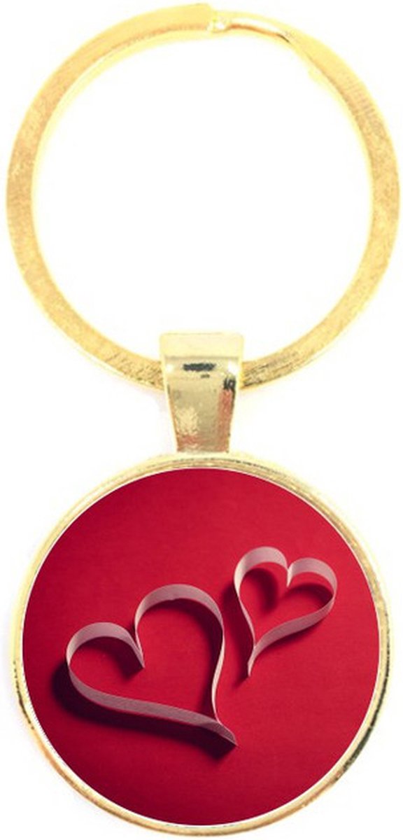 Sleutelhanger Glas - Liefde