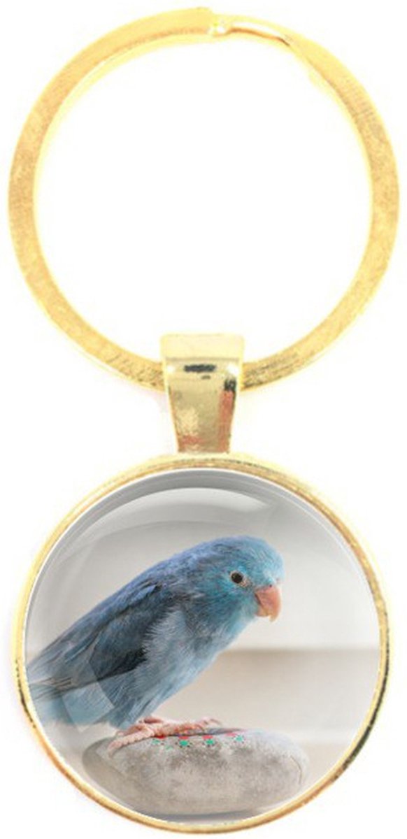 Sleutelhanger Glas - Vogel