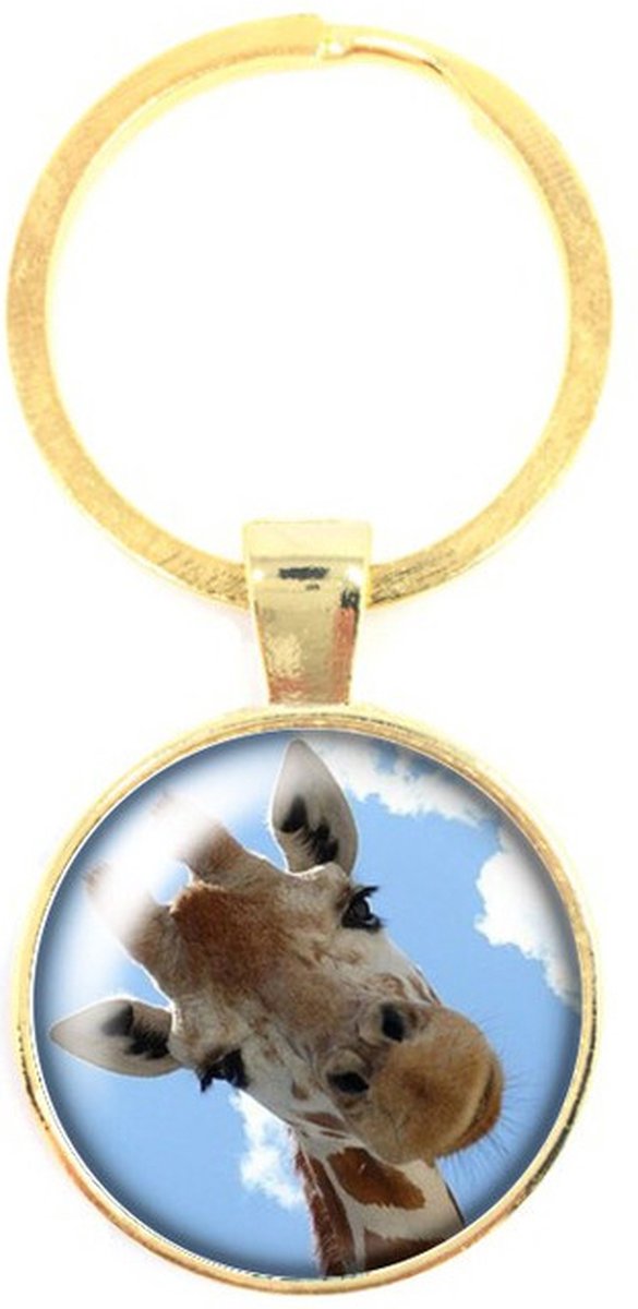Sleutelhanger Glas - Giraffe