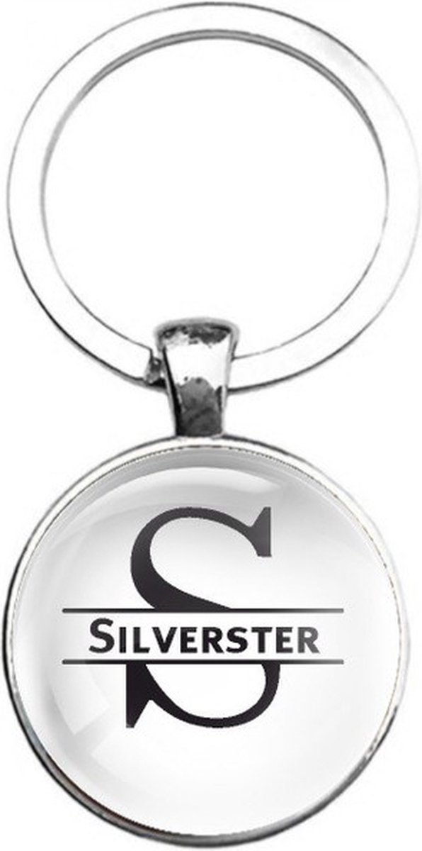 Sleutelhanger Glas - Silvester