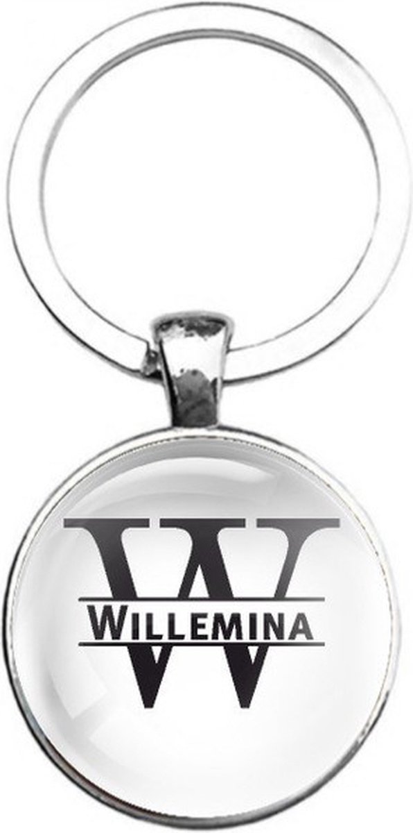 Sleutelhanger Glas - Wilhemina