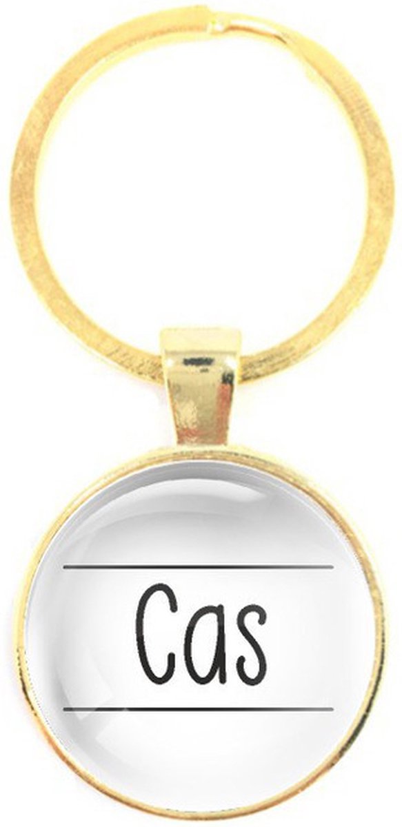 Sleutelhanger Glas - Cas