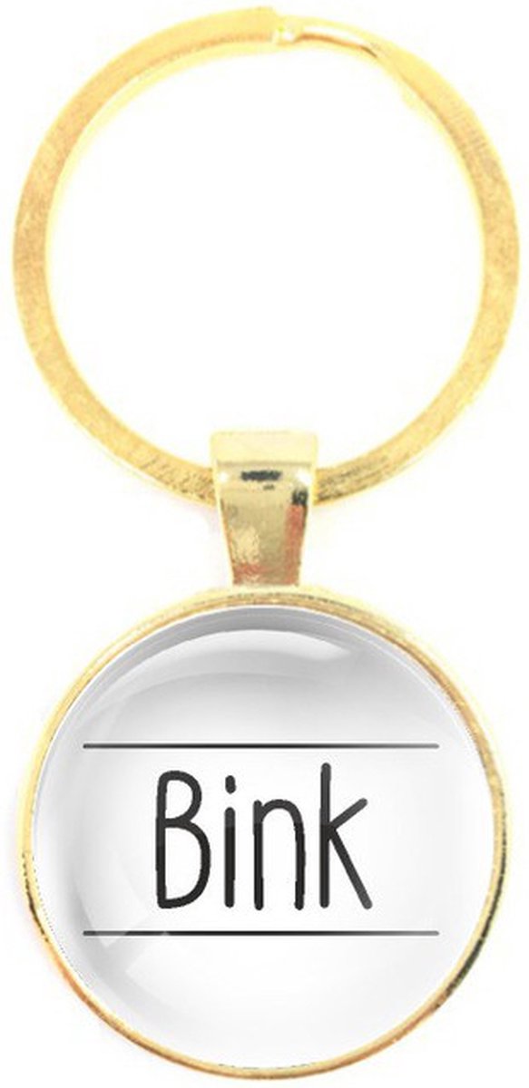 Sleutelhanger Glas - Bink
