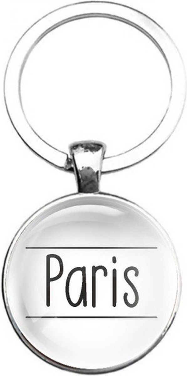 Sleutelhanger Glas - Paris