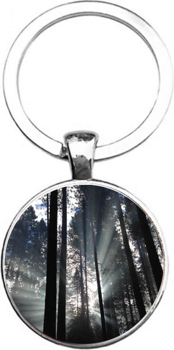 Sleutelhanger Glas - Bos