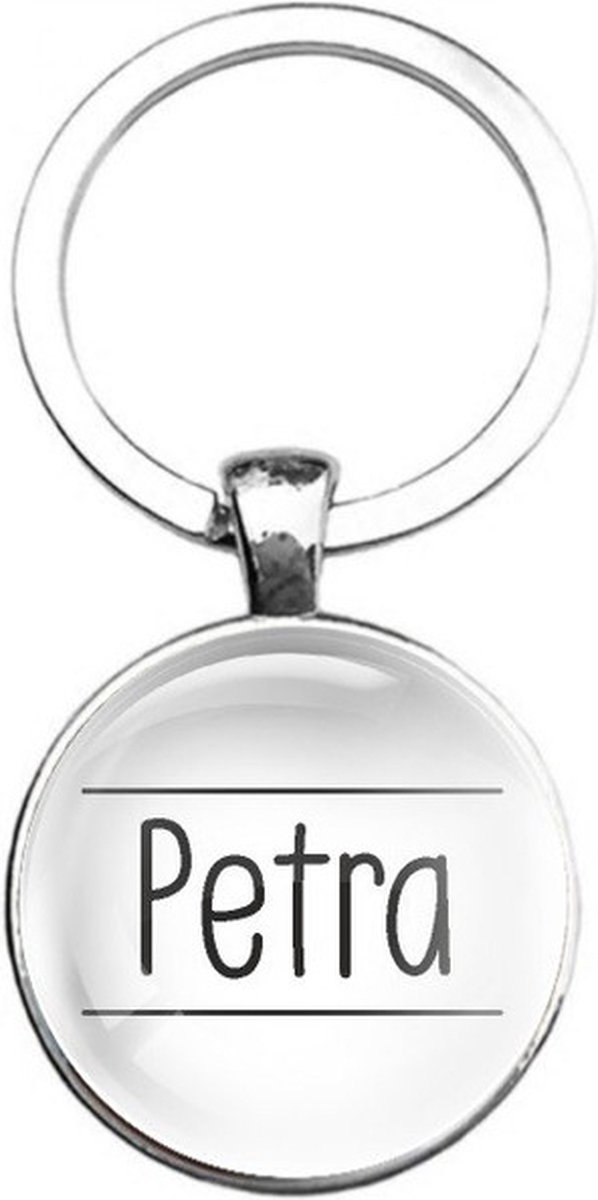 Sleutelhanger Glas - Petra