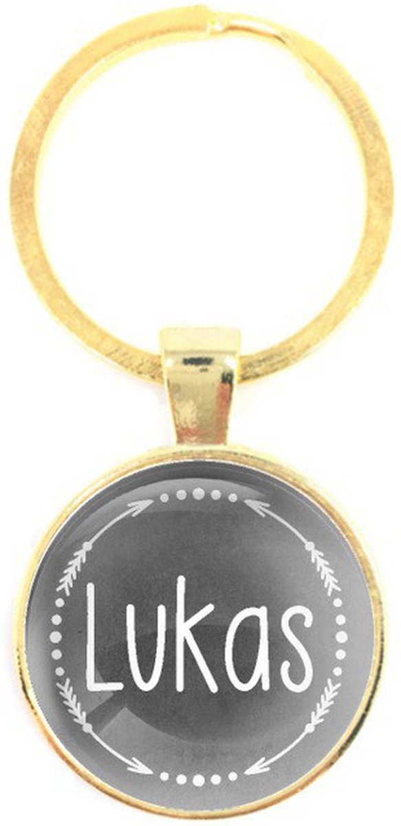 Sleutelhanger Glas - Lukas