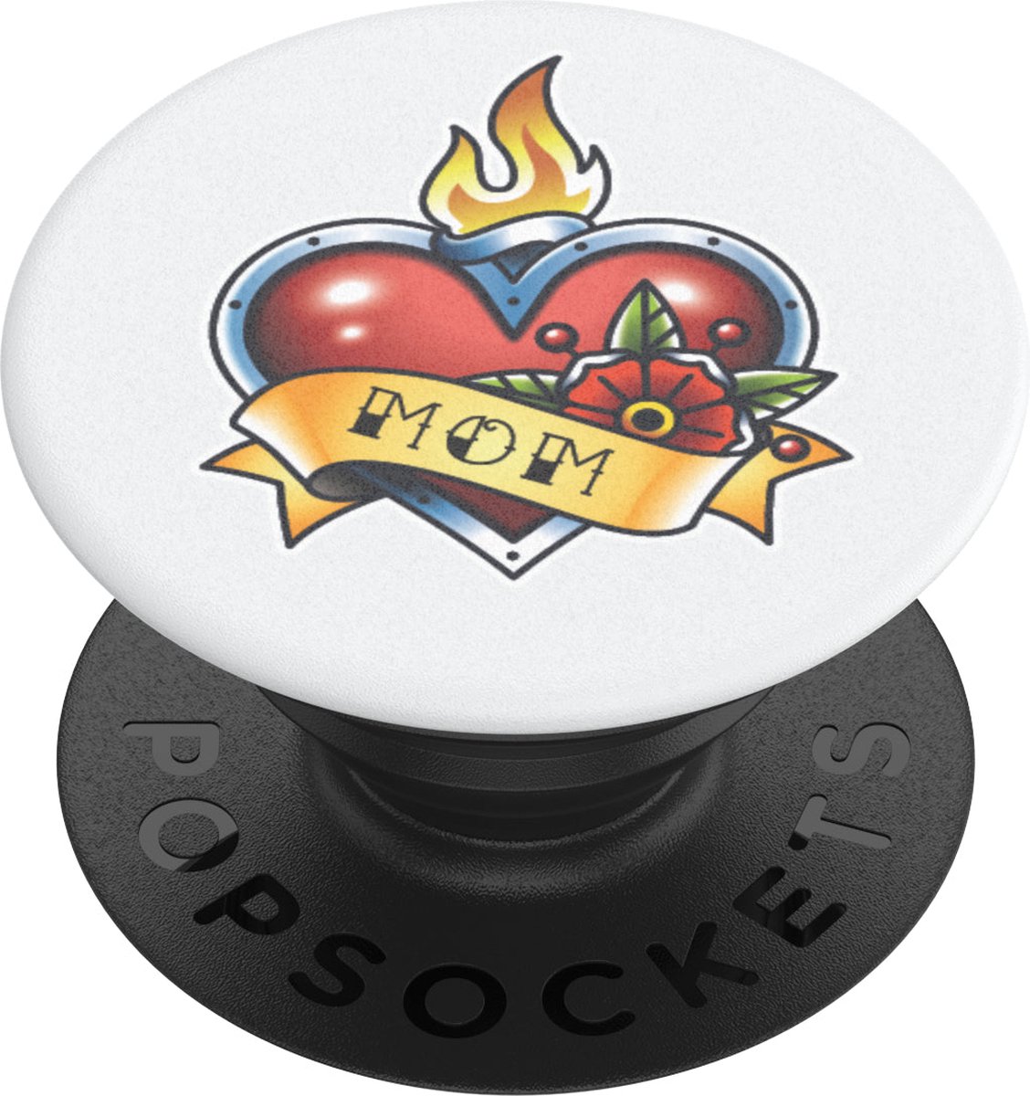 PopSockets PopGrip - Verwisselbare Telefoonbutton en Standaard - Mama tattoo