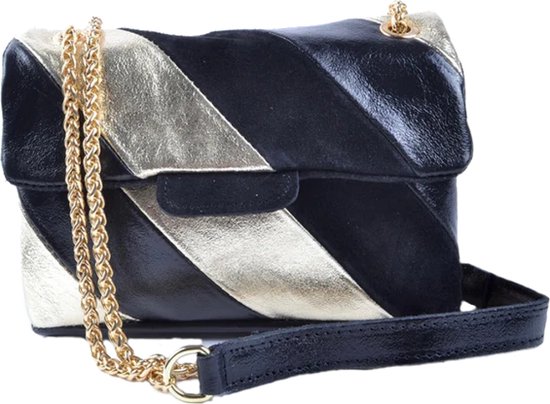 Tas Roos metallic donkerbruin main image 1