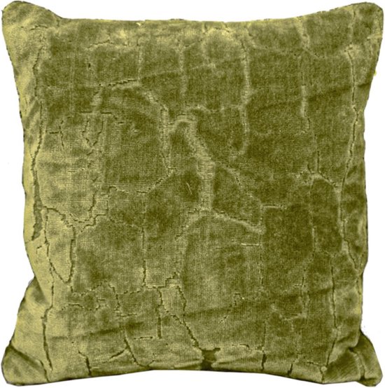 Unique Living - Coussin Chez 45x45cm Vert Moss