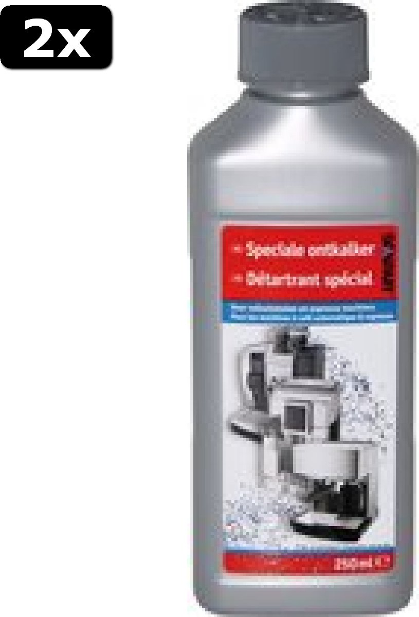 2x Scanpart vloeibare ontkalker voor espressomachine 250 ml - Universeel