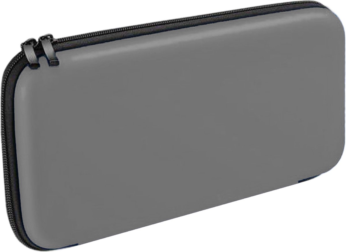 Beschermhoes - Opberghoes - Case - Geschikt voor Nintendo Switch (OLED) - Grijs - Shackways