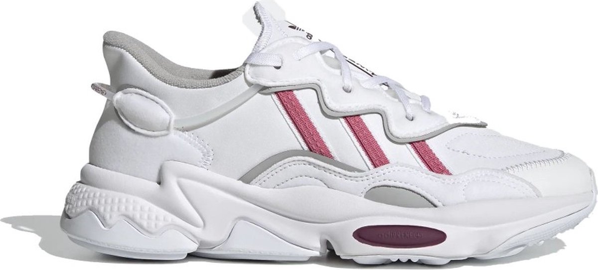 Adidas - Maat 38 2,3 - Ozweego W Dames Sneakers - White-Rose | bol.com
