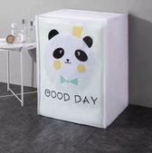 Wasmachine hoes - Wasmachine cover - Wasmachine beschermer - Wasmachine overtrek - Waterdichte bescherming - Wasdroger beschermhoes - Hoes Panda
